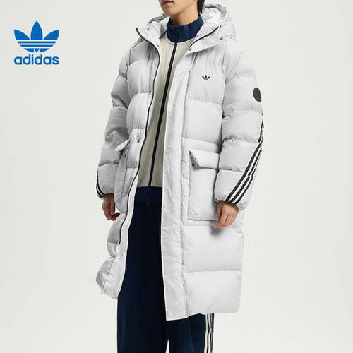 adidas阿迪达斯三叶草男子运动休闲羽绒服外套KC2566