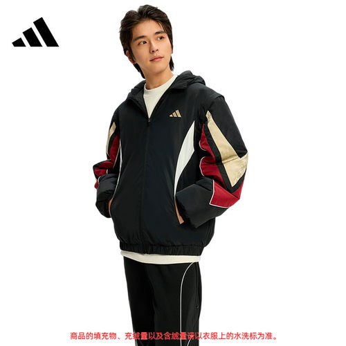 adidas阿迪达斯男子运动休闲棉服外套KS3171