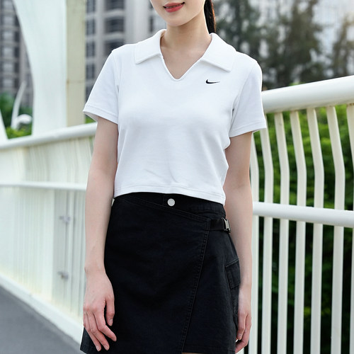 nike耐克女子运动休闲短袖T恤IO2730-100