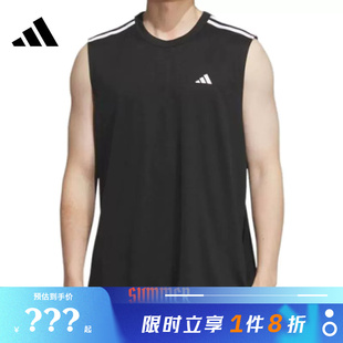 adidas阿迪达斯男子运动休闲无袖T恤KE5906