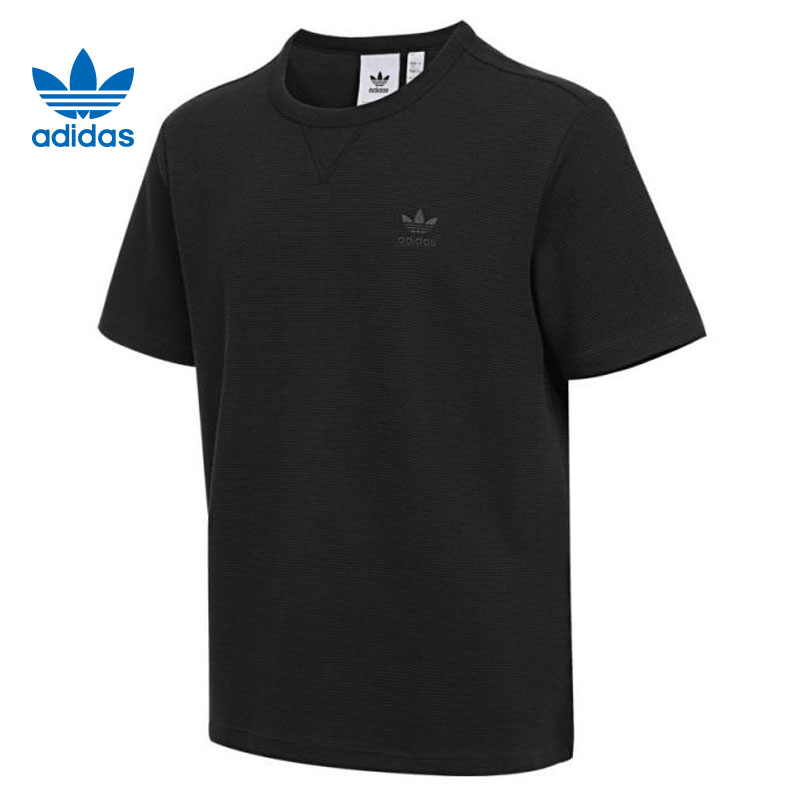 adidas阿迪达斯三叶草夏季男子运动休闲短袖T恤法雅JX2639