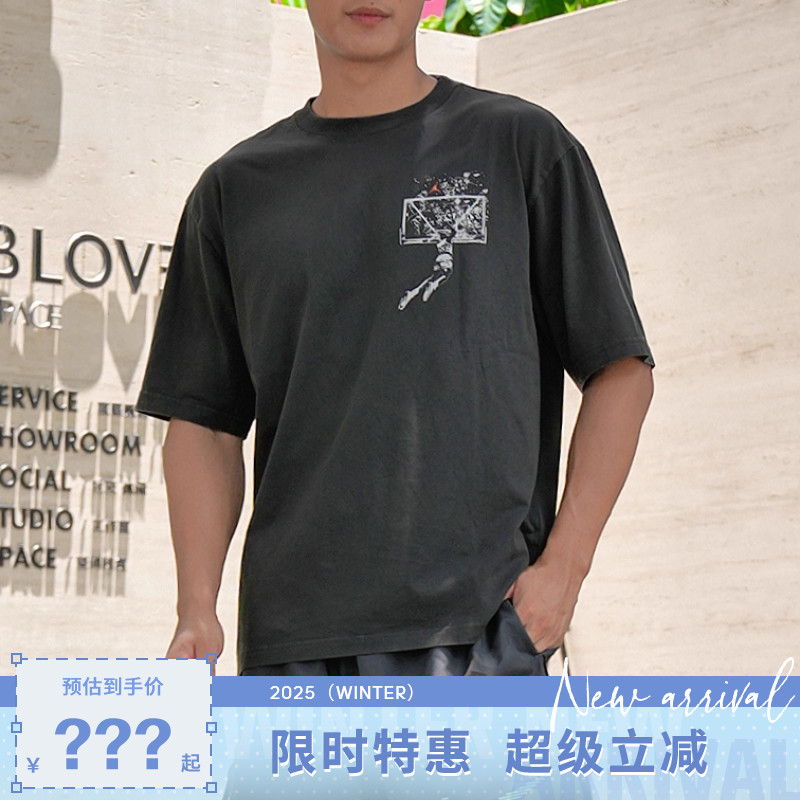 nike耐克男子JORDAN运动休闲短袖T恤IB3298-045