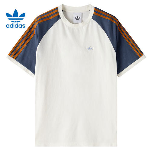 adidas阿迪达斯三叶草男子运动休闲短袖T恤KX1261