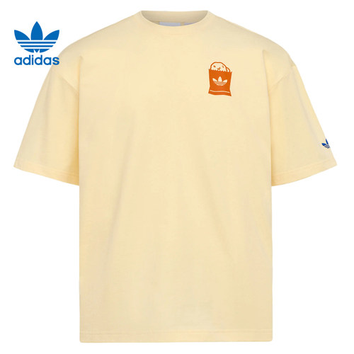 adidas阿迪达斯三叶草男子运动休闲短袖T恤LC6507
