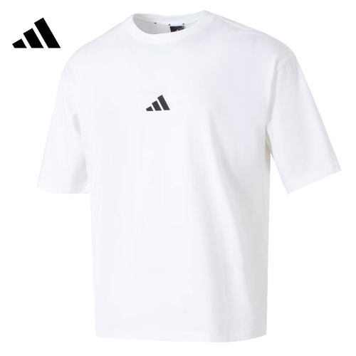 adidas阿迪达斯男子运动休闲短袖T恤JC5339