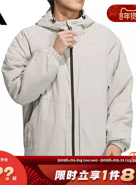 adidas阿迪达斯男子运动休闲棉服外套JY4194