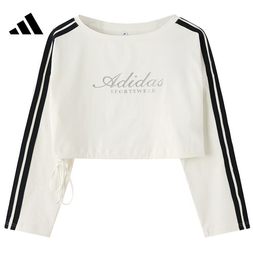 adidas阿迪达斯女子运动休闲长袖T恤KX8971