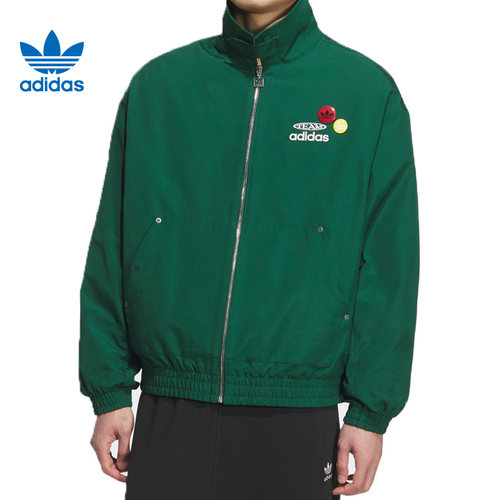 adidas阿迪达斯三叶草男子运动休闲夹克外套KC0136