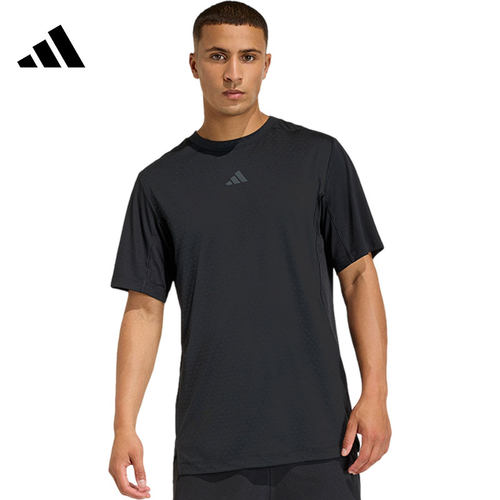 adidas阿迪达斯男子运动休闲短袖T恤KE9937