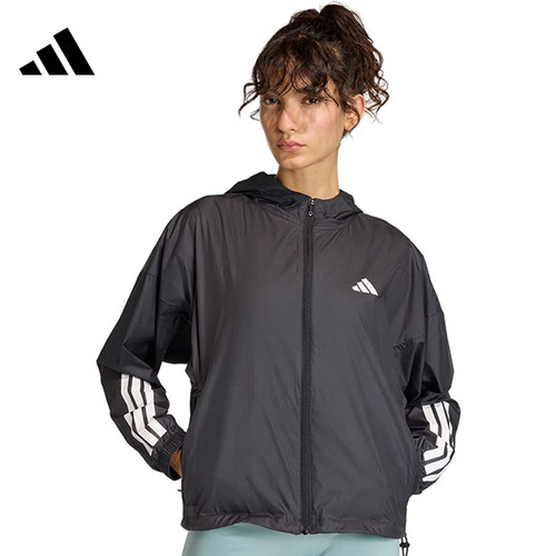 adidas阿迪达斯女子运动休闲夹克外套JX1872