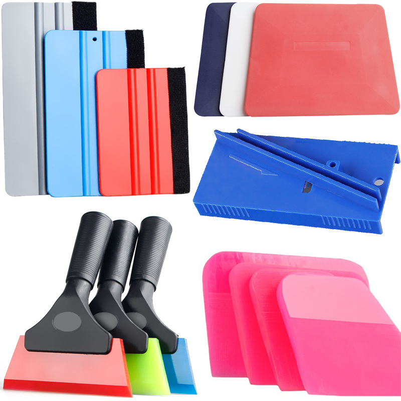 汽车贴膜改色膜隐形车衣透明膜太阳膜刮板施工具牛筋刮水器贴墙纸