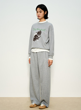 张小某 秋季醋酸羊毛柔软顺滑全松紧工装版针织休闲裤1BZ08K2098