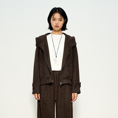 张小某拉链连帽外套女春季2026