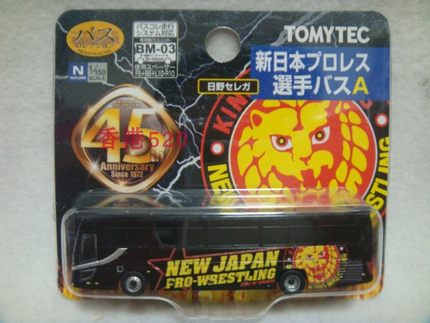 A)TOMYTEC 巴士 模型 N规比例 1/150 日本摔角聯盟巡演 N126