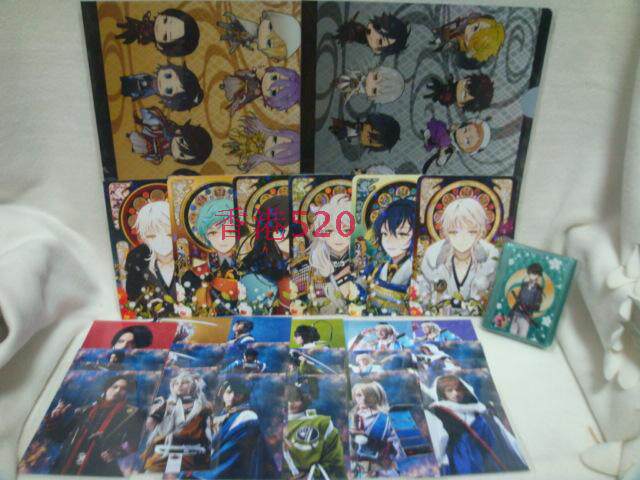 正版 动漫周边 刀剑乱舞 animate 吧唧 文件夹 卡套 舞台剧 生写