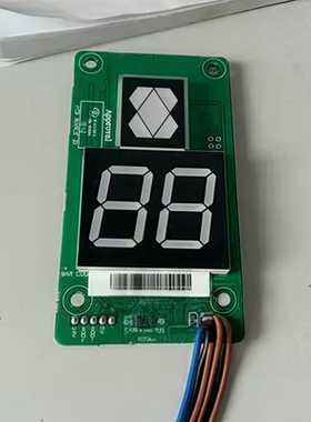 巨通 默纳克 外呼显示板 KVL392A3N72807P01GPS33E