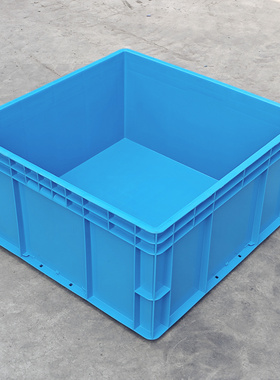 600*600*310塑料周转箱正方形汽配箱方箱6630