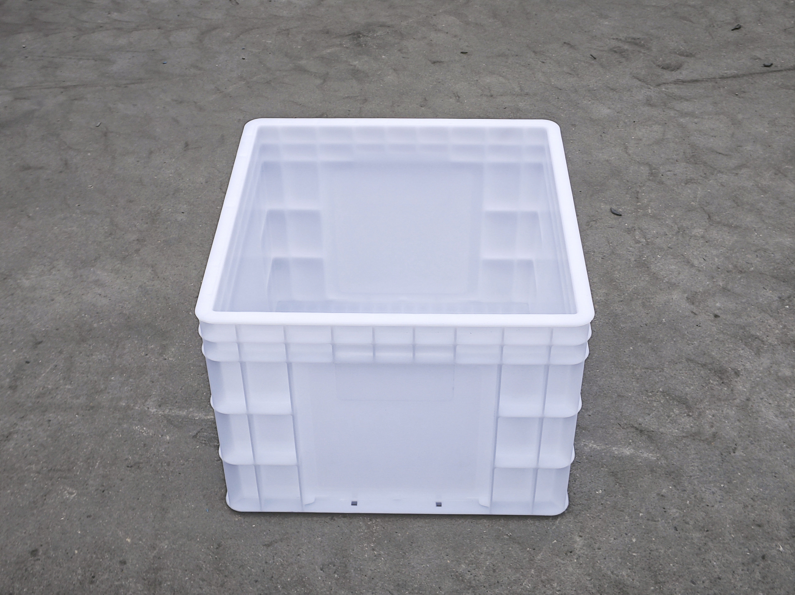 4430正方形方箱400×400×300物流箱周转箱塑料转运箱