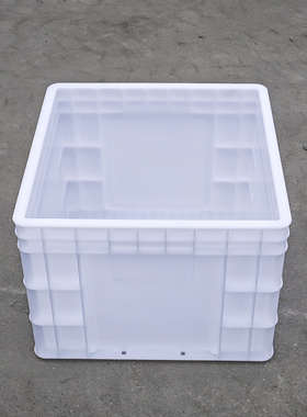 4430正方形方箱400×400×300物流箱周转箱塑料转运箱