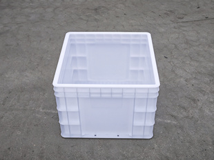 4430正方形方箱400×400×300物流箱周转箱塑料转运箱