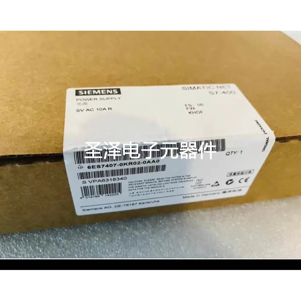 6ES7407-0KR02-0AA0西门子原装电源6ES7407-0KR02-0AA0议价