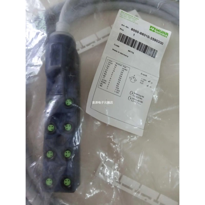 MURR穆尔8000-88010-3590300 3590500传感器连接器 快速便利插座