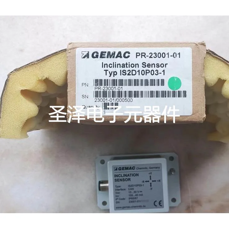 德国GEMAC双轴倾角传感器，型号IS2D10P03-1 PR-23001-01议价