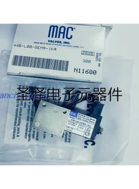 全新美国MAC电磁阀 44B-L00-GDFA/GEMA-1KA/1BA 原装现货2826议价