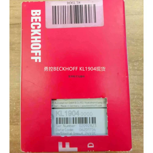 倍福BECKHOFF KL1904/KL2904/KL6904现货模块议价