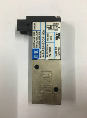 现货MAC电磁阀44B-ABA-GDDA/FA-1KA全新原装真品DC24V当天发货议