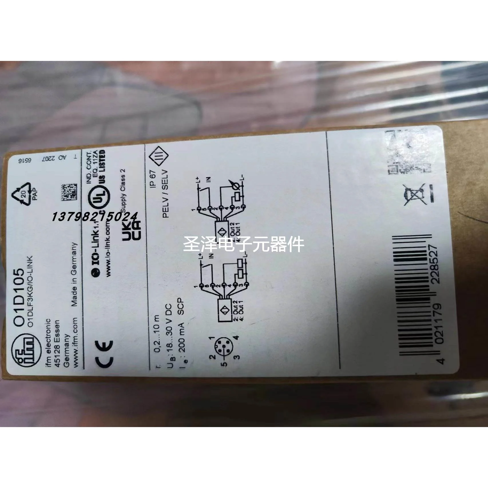 德国IFM易福门O1D105 O1D106 O1D155 O1D405 O5D100 O5D150 现货