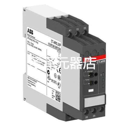 原装ABB电子时间继电器 CT-ARS.21P, 24-240VAC/DC,2C/O议价