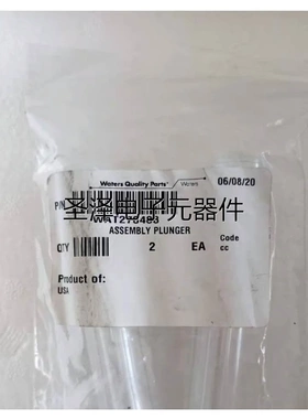 装配柱塞沃特世WAT 货号 270488 L议价