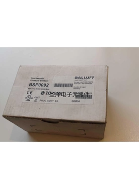 全新巴鲁夫压力传感器BSP V010-EV002-A02S1B-S4 BSP0092原装正品