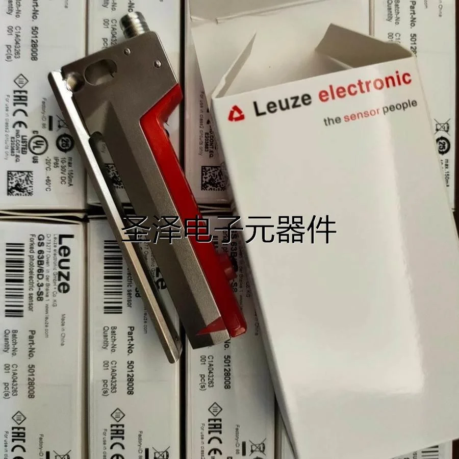 全新德国LEUZE劳易测标签传感器GS63B/6-D.3-S8 50128008原装正品