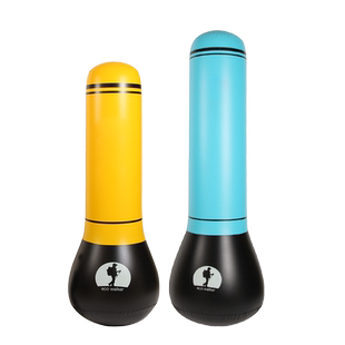 儿童不倒翁沙袋家用小孩充气拳击柱反应训练器材玩具统感套装沙包