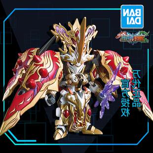 万代高达模型三国创杰传SD敢达拼装玩具Q版BB战士手办貂蝉刹帝利