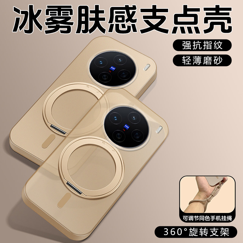 超薄磨砂半透明支点壳