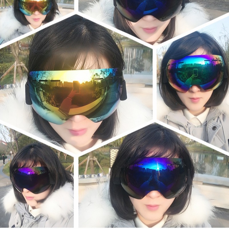 防雾滑雪镜大球面护目镜