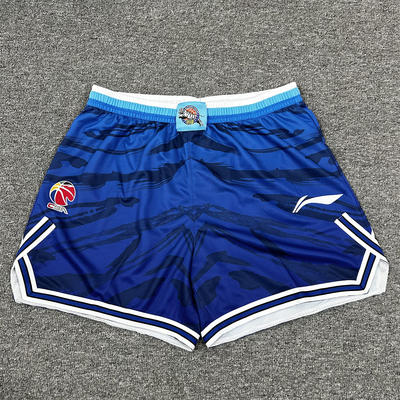 李宁CBA30周年广厦山西北京短裤