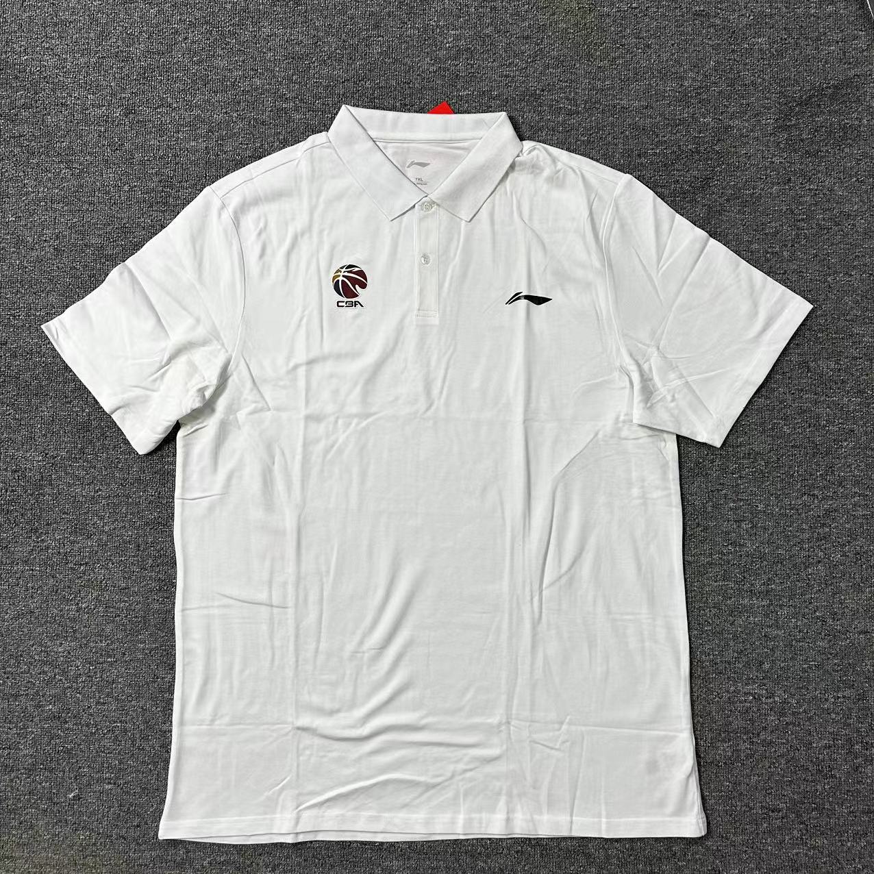 李宁短袖男CBAPOLO短袖