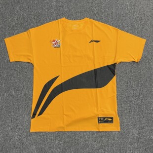 李宁2017-2018WCBA全明星比赛大码圆领文化衫短袖T恤