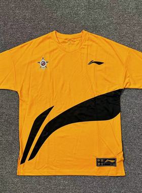 李宁CBA赞助款深圳全明星中国李宁短袖文化衫宽松短袖T恤ATSN311