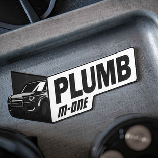 PLUMB路虎卫士个性高端车贴划痕遮挡创意2024新款汽车贴纸无痕胶