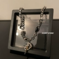 Black Gem Star Necklace