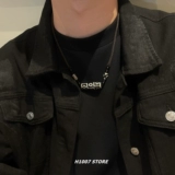 Этническое агатовое плетеное ожерелье, небольшой дизайнерский браслет, свитер в стиле хип-хоп, этнический стиль