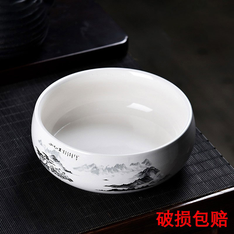 特大号花盆陶瓷大号花盆水仙盆睡莲碗莲无孔水养水培多肉容器器皿