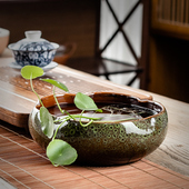 多肉花盆陶瓷水培盆特价 清仓大号大口径多肉植物鲜花发财树盆家用