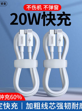 睿量适用iphone14数据线13苹果11pro充电器线pd20w快充12手机8plus平板ipad闪充typec转lighting加长2米RL