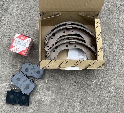 适用于丰田兰德酷路泽 LC76 LC79前刹车片 后刹车片 刹车皮制动片